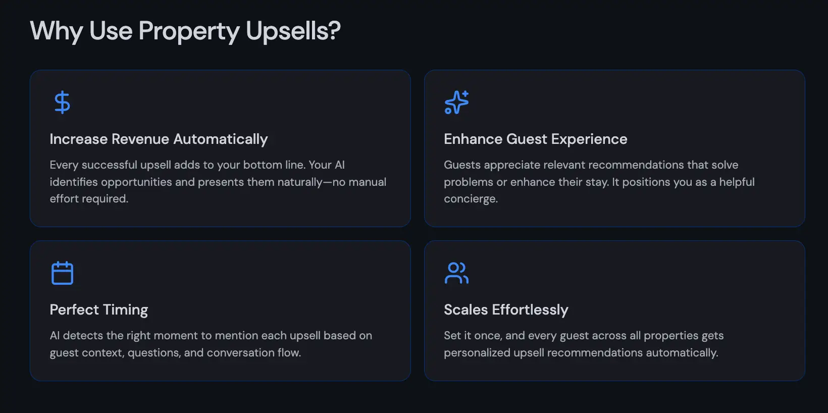 HostBuddy Property Profile Setup - Why Use Property Upsells?